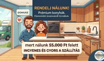 Modern konyhák apartmanokba és nyaralókba
