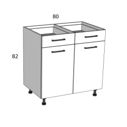 BL10 A2AF 80 FIÓKOS ELEM