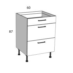 Magasfényű BL15 A3F 60 FIÓKOS ELEM