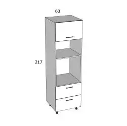 BL10 217/ASZT 60 ÁLLÓ SÜTŐ ELEM FIÓKOS