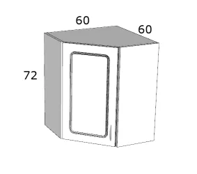 MDF 72/FS 60 FELSŐ SAROK ELEM BALOS