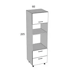 BL10 205/ASZT 60 ÁLLÓ SÜTŐ ELEM FIÓKOS