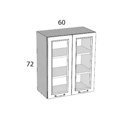 PRG 72/F2Ü 60 FELSŐ ELEM MDF