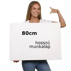 80 cm munkalap