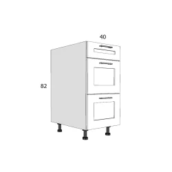 EDTZ A3F 40 ALSÓ ELEM MDF