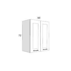 EDTZ 72/F2A 60 FELSŐ ELEM MDF
