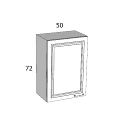 PRGZK 72/FA 50 FELSŐ ELEM BALOS MDF