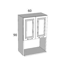 PRGZK 90/F2AM 60 FELSŐ ELEM MDF