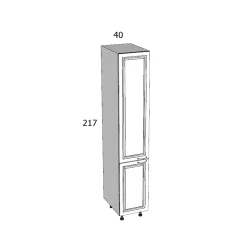 PRGZK 217/A2A 40 ÁLLÓ ELEM BALOS MDF