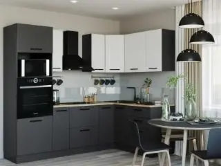 Szürke konyhabútor