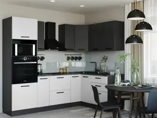 Szürke konyhabútor