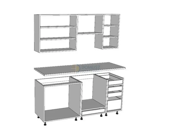 Sonoma MDF konyhabútor