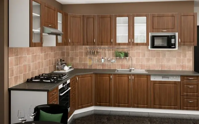 Barna MDF konyhabútor