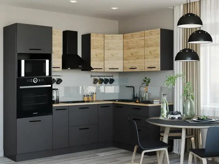 Szürke konyhabútor