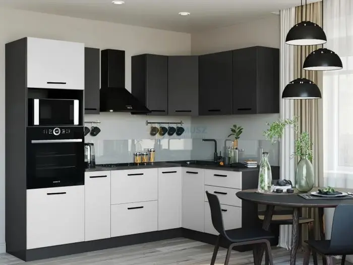 Szürke konyhabútor