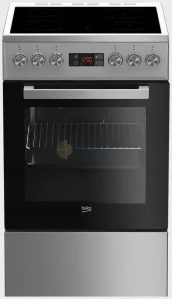 Beko FSM57300GX kerámialapos tűzhely